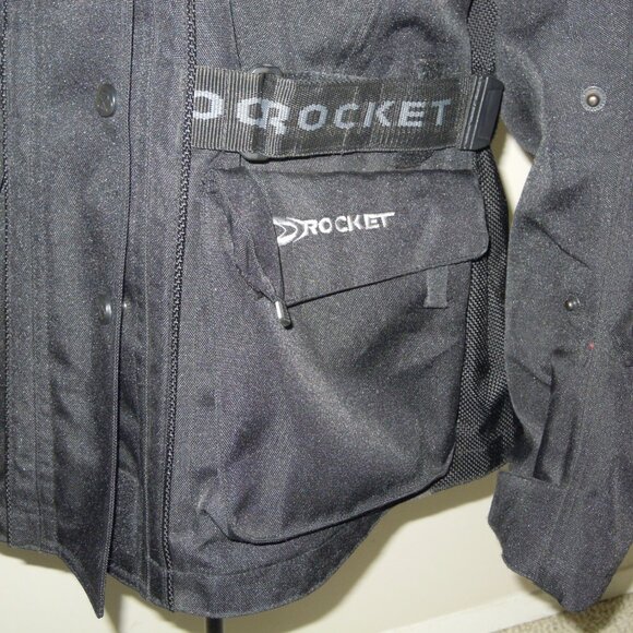 Joe Rocket Ballistic Series Black Motorcycle Riding Jacket Women's Size XL EUC - Picture 10 of 13